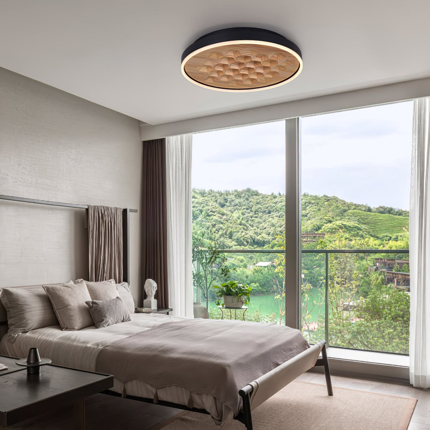 Heartwood Ceiling Lamp - Cueteks