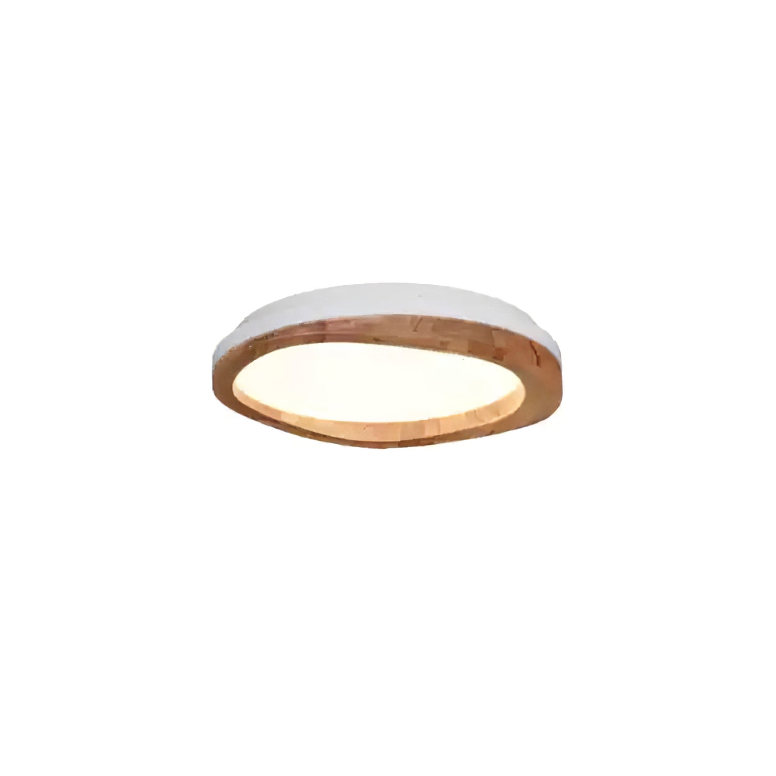 Timber Round Wood Ceiling Lamp - Cueteks