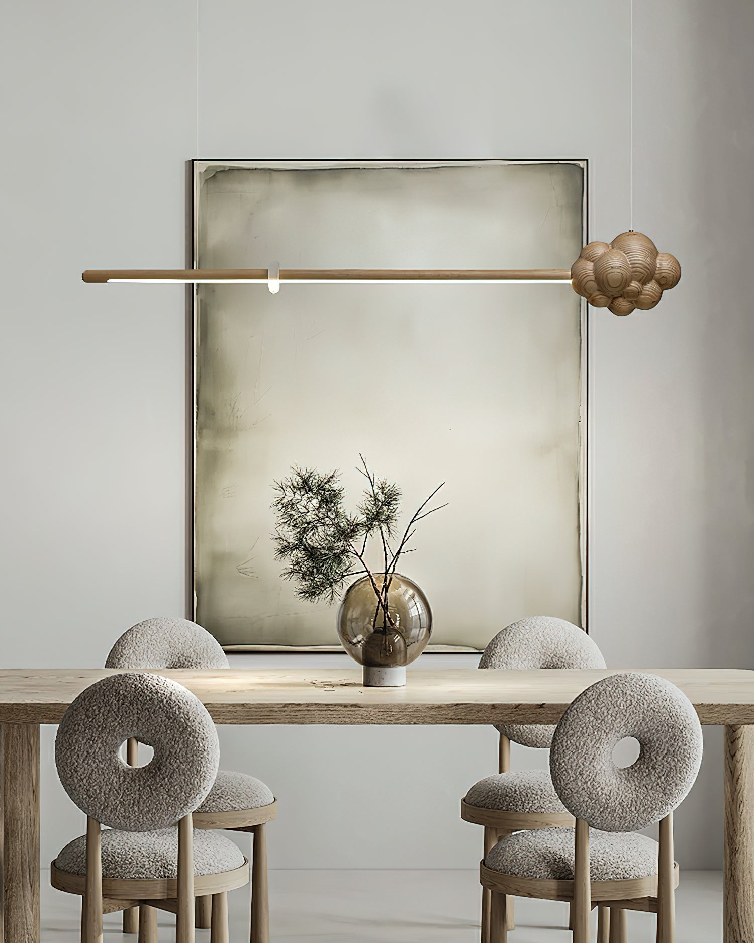Cloud Stick Chandelier - Cueteks
