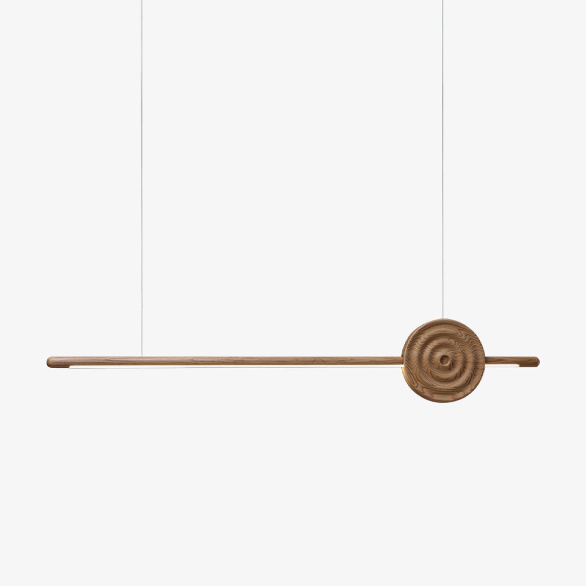 Erhu Wood Chandelier - Cueteks