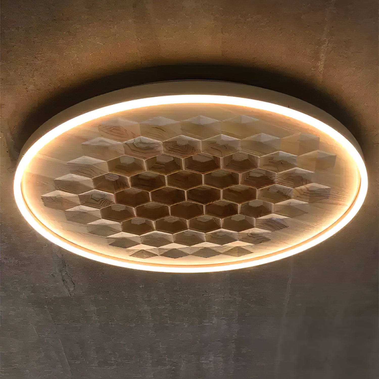 Heartwood Ceiling Lamp - Cueteks