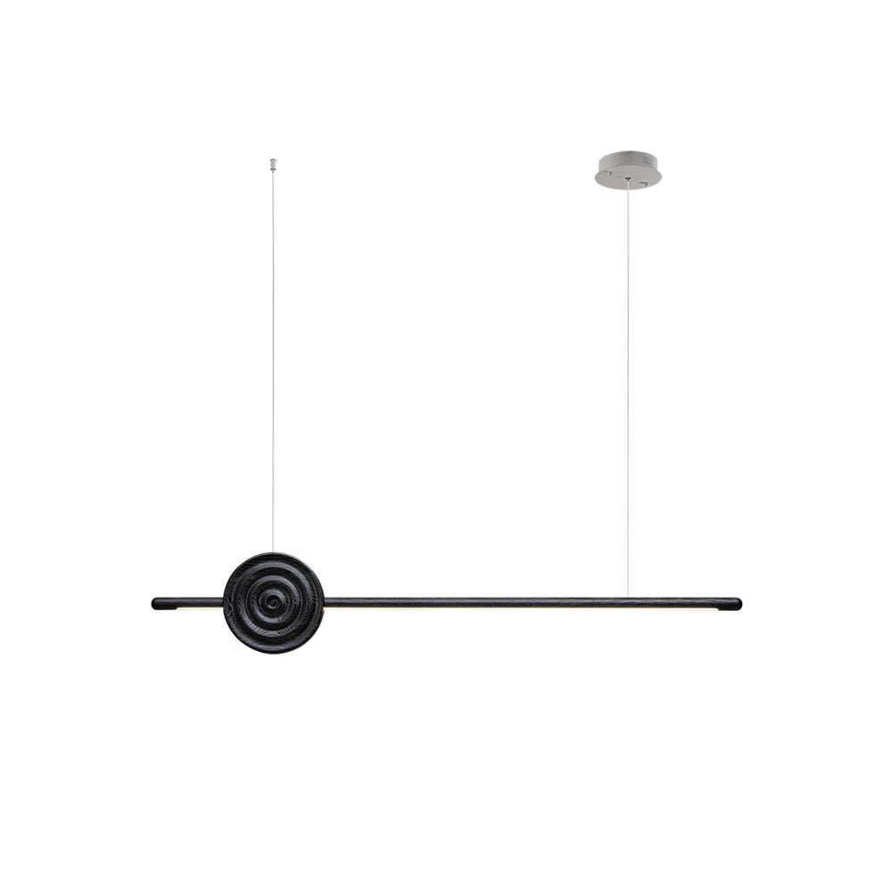 Erhu Wood Chandelier - Cueteks