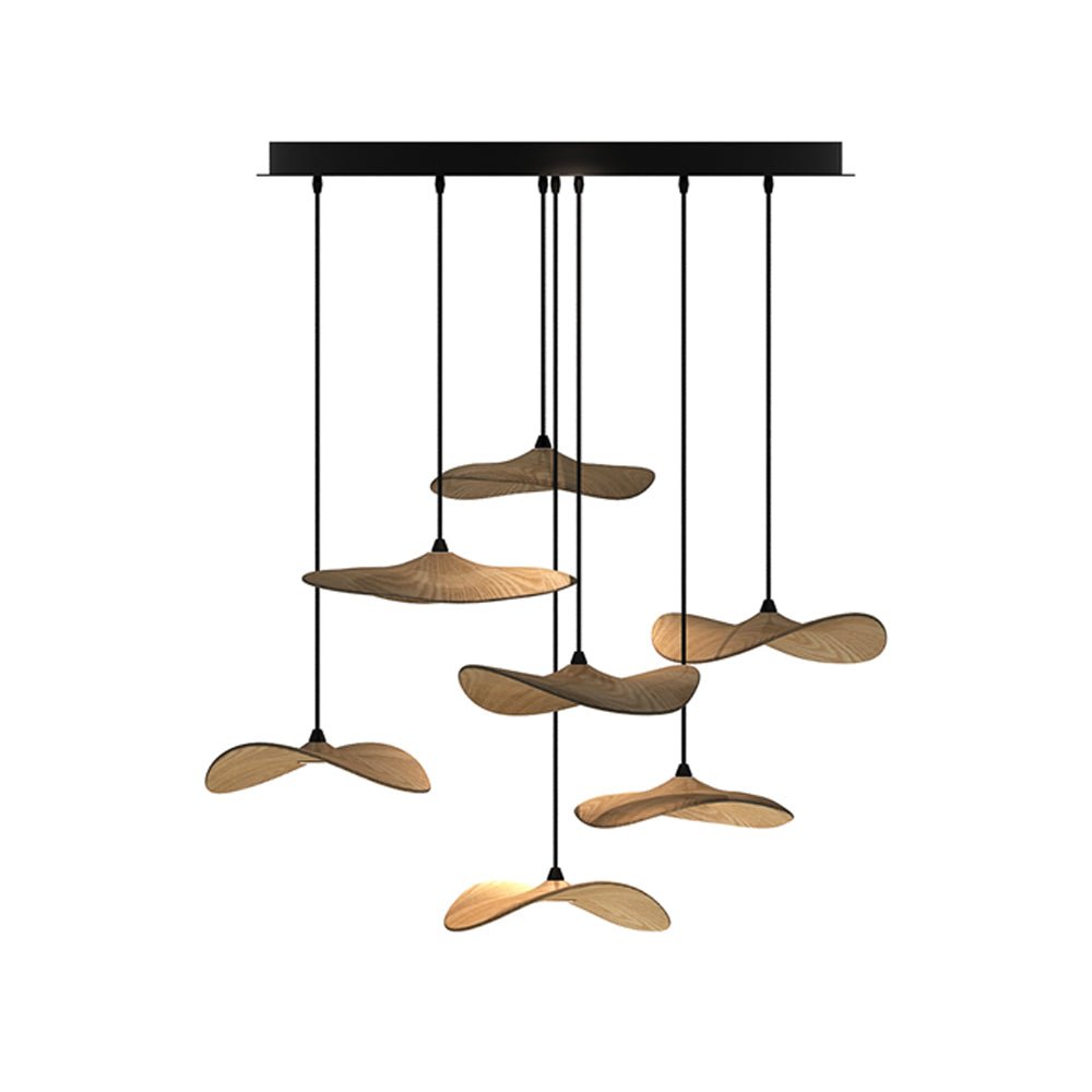 Empty Leaf Chandelier - Cueteks
