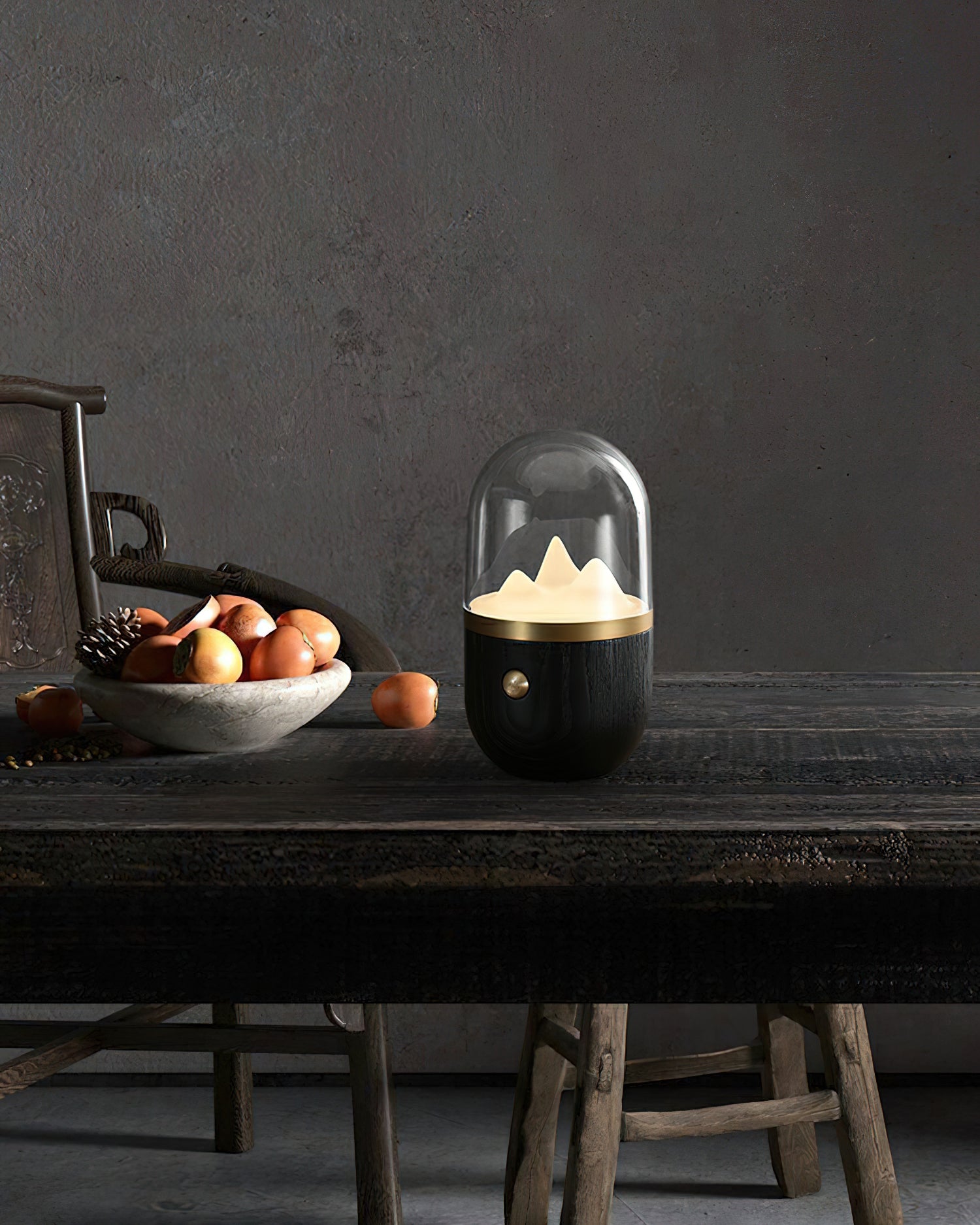 Mountain Peak Night Table Lamp - Cueteks