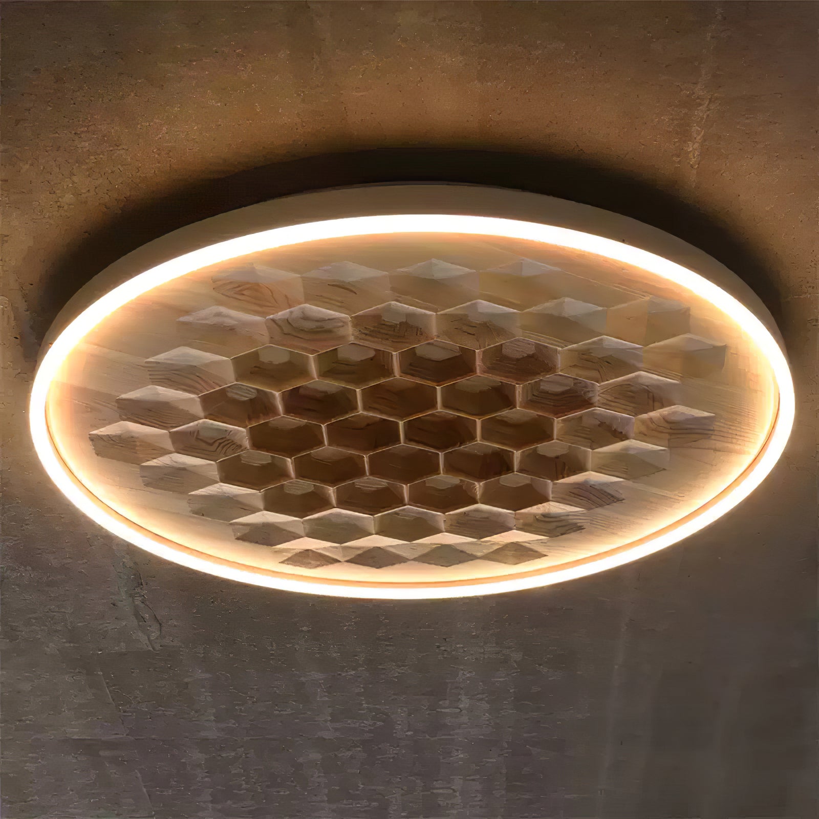 Heartwood Ceiling Lamp - Cueteks