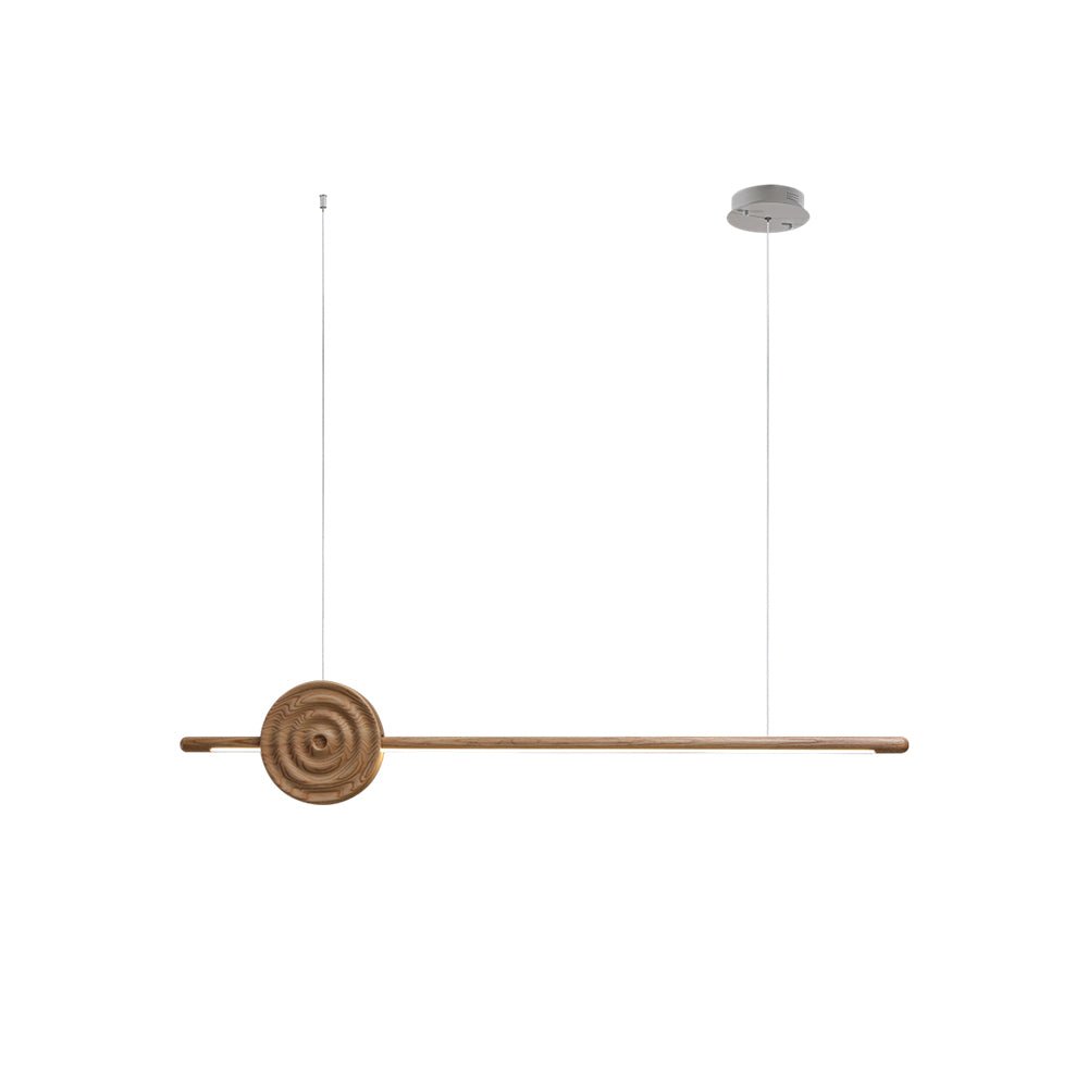 Erhu Wood Chandelier - Cueteks