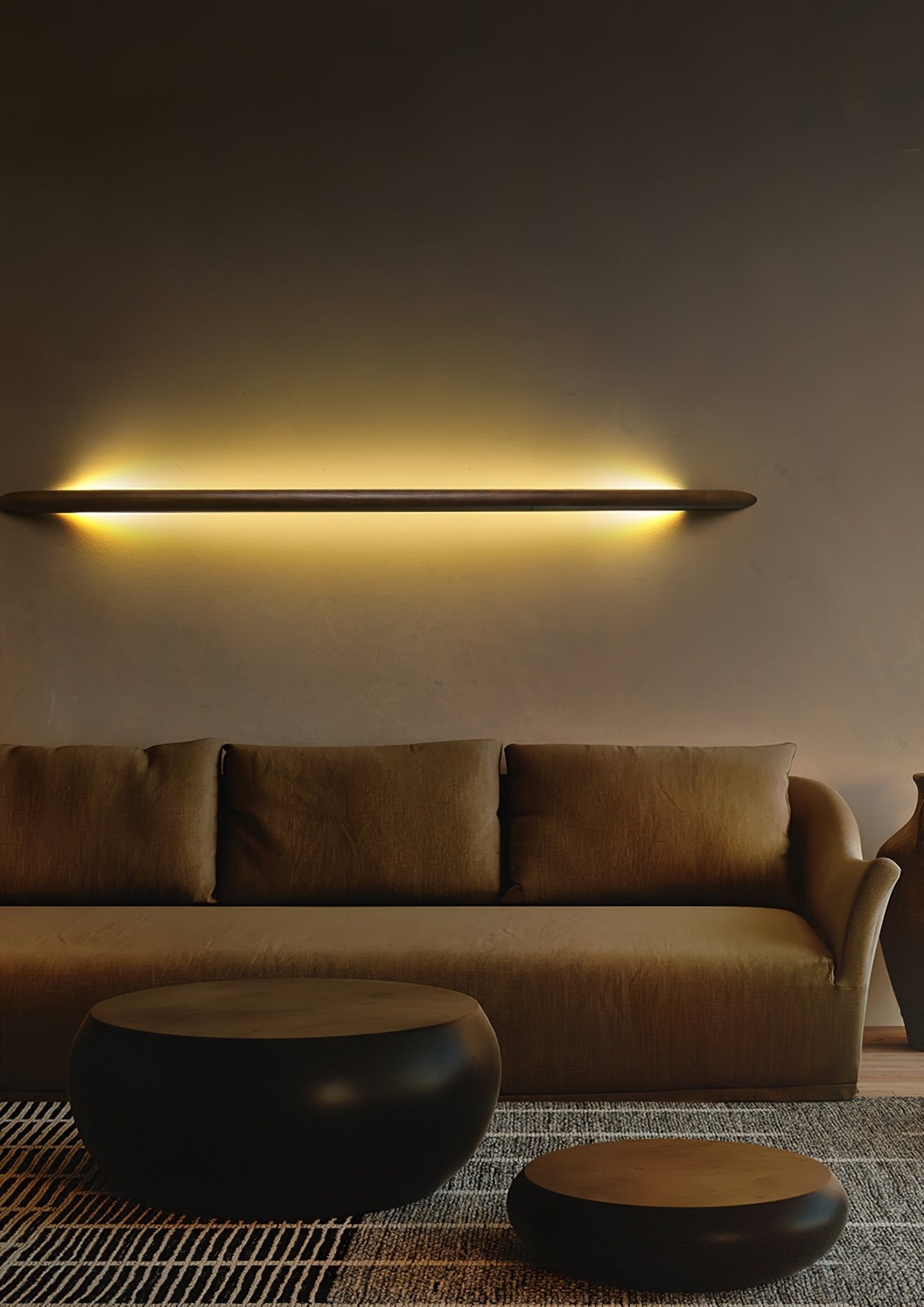 Linea Wood Wall Light - Cueteks