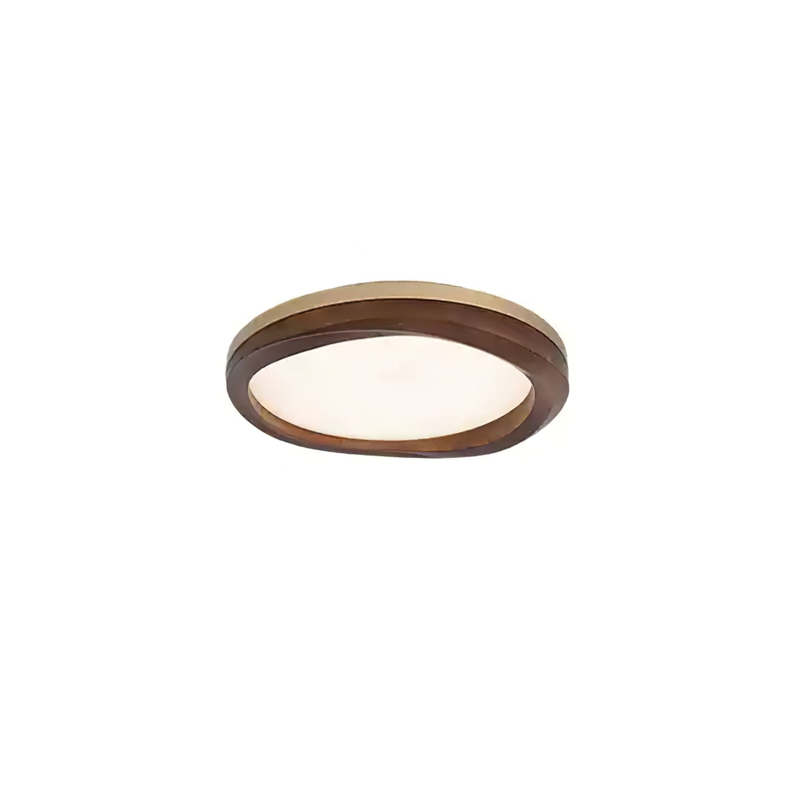 Timber Round Wood Ceiling Lamp - Cueteks