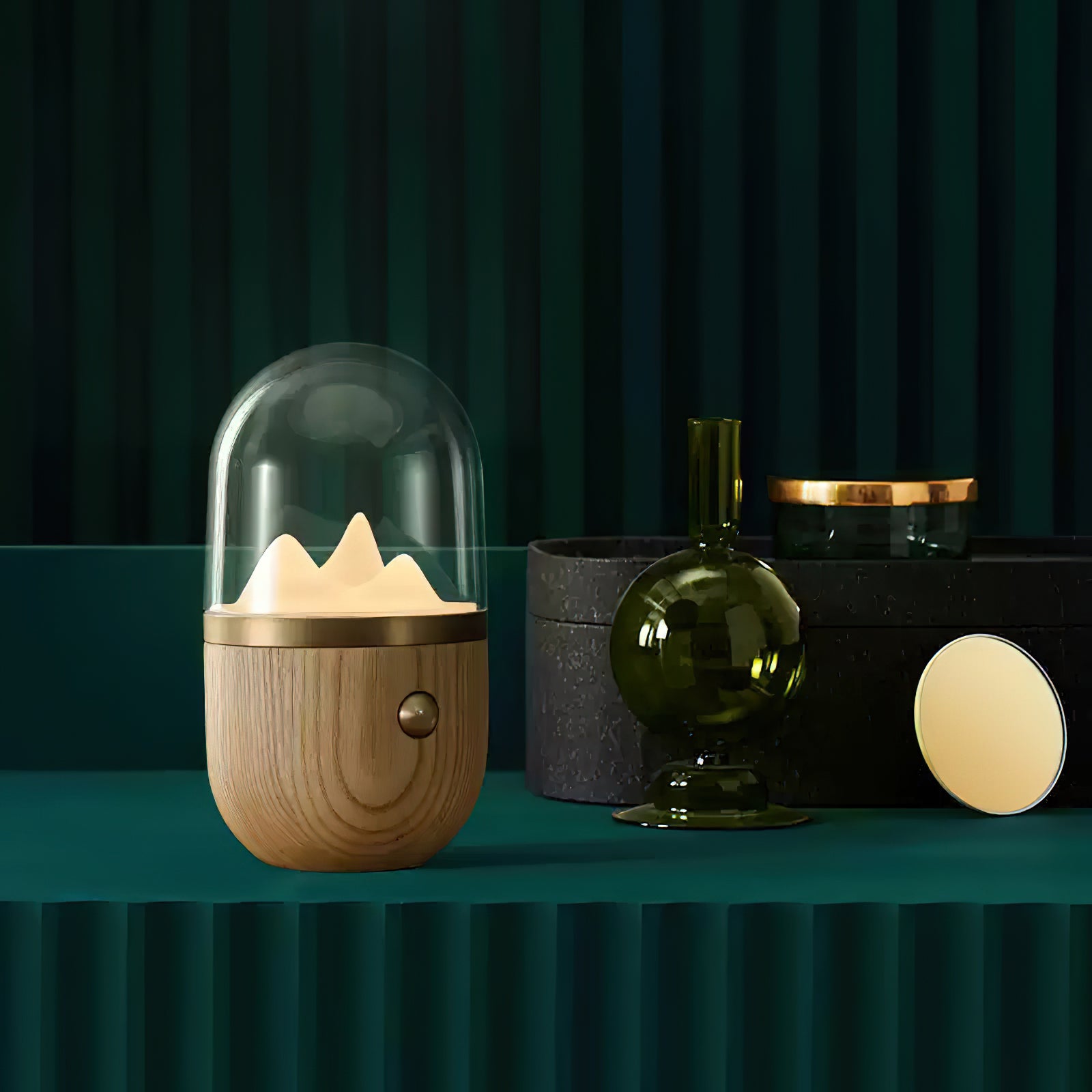 Mountain Peak Night Table Lamp - Cueteks