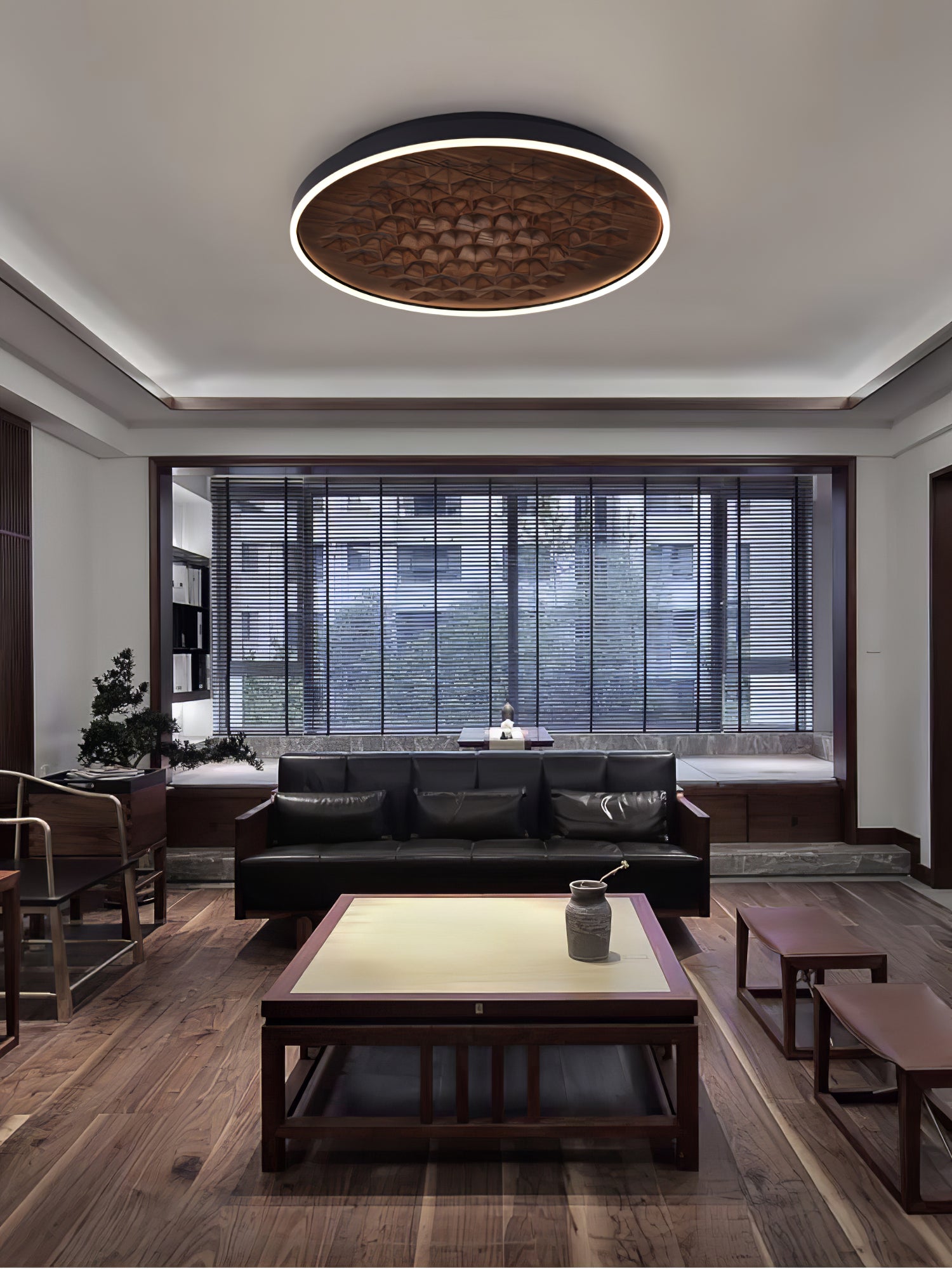 Heartwood Ceiling Lamp - Cueteks