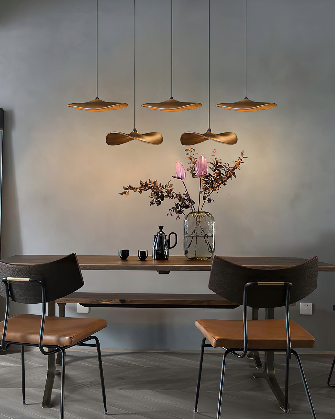 Empty Leaf Chandelier - Cueteks