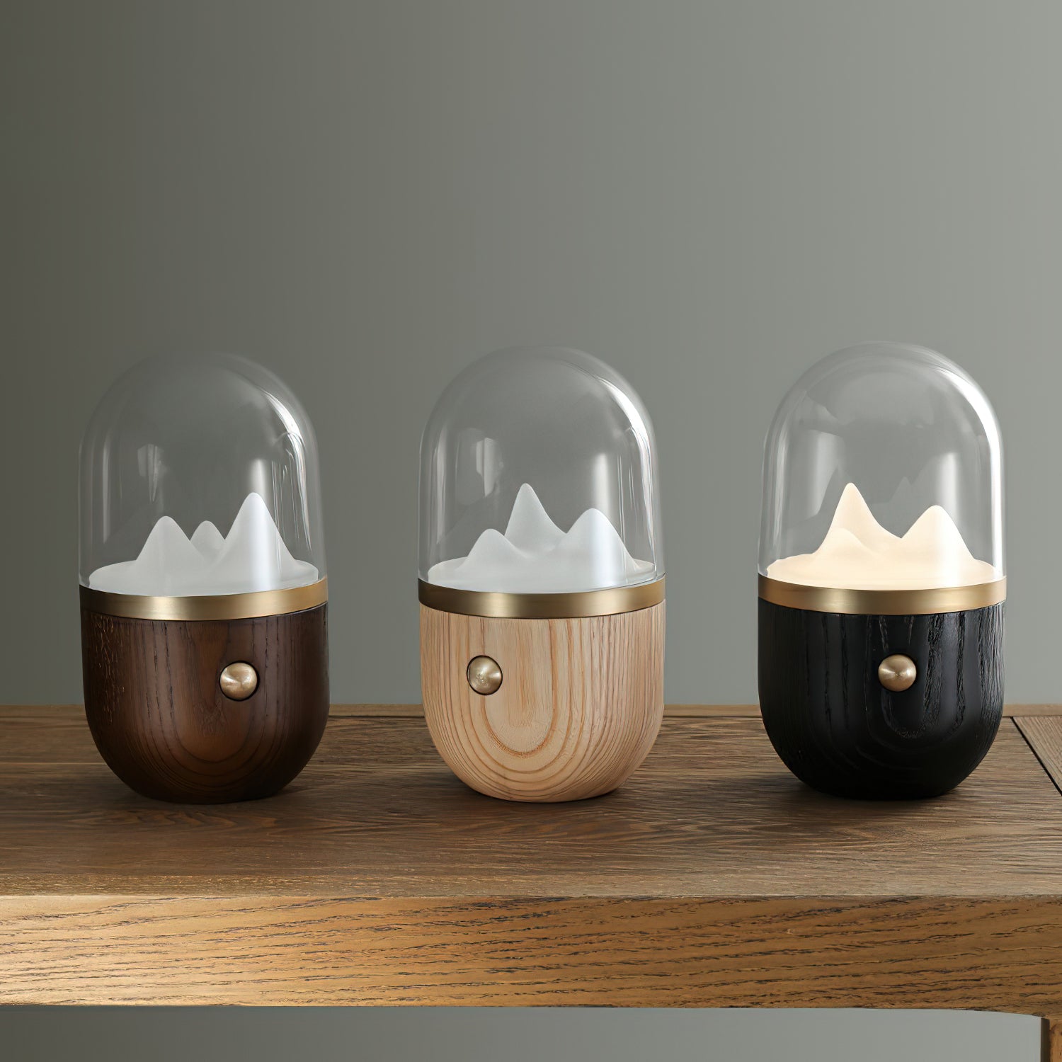 Mountain Peak Night Table Lamp - Cueteks