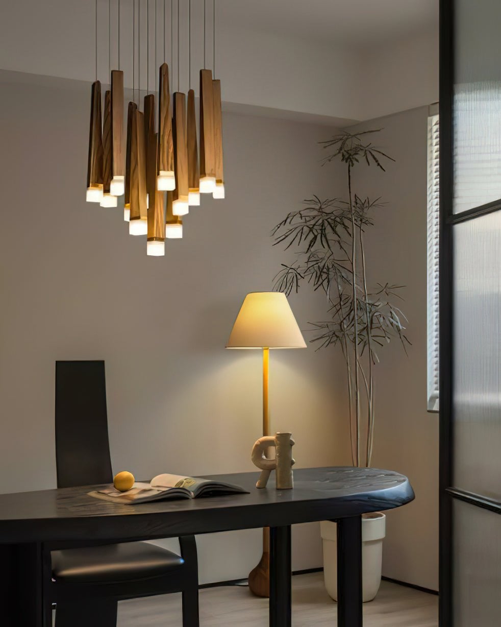 Firewood Stick Chandelier - Cueteks