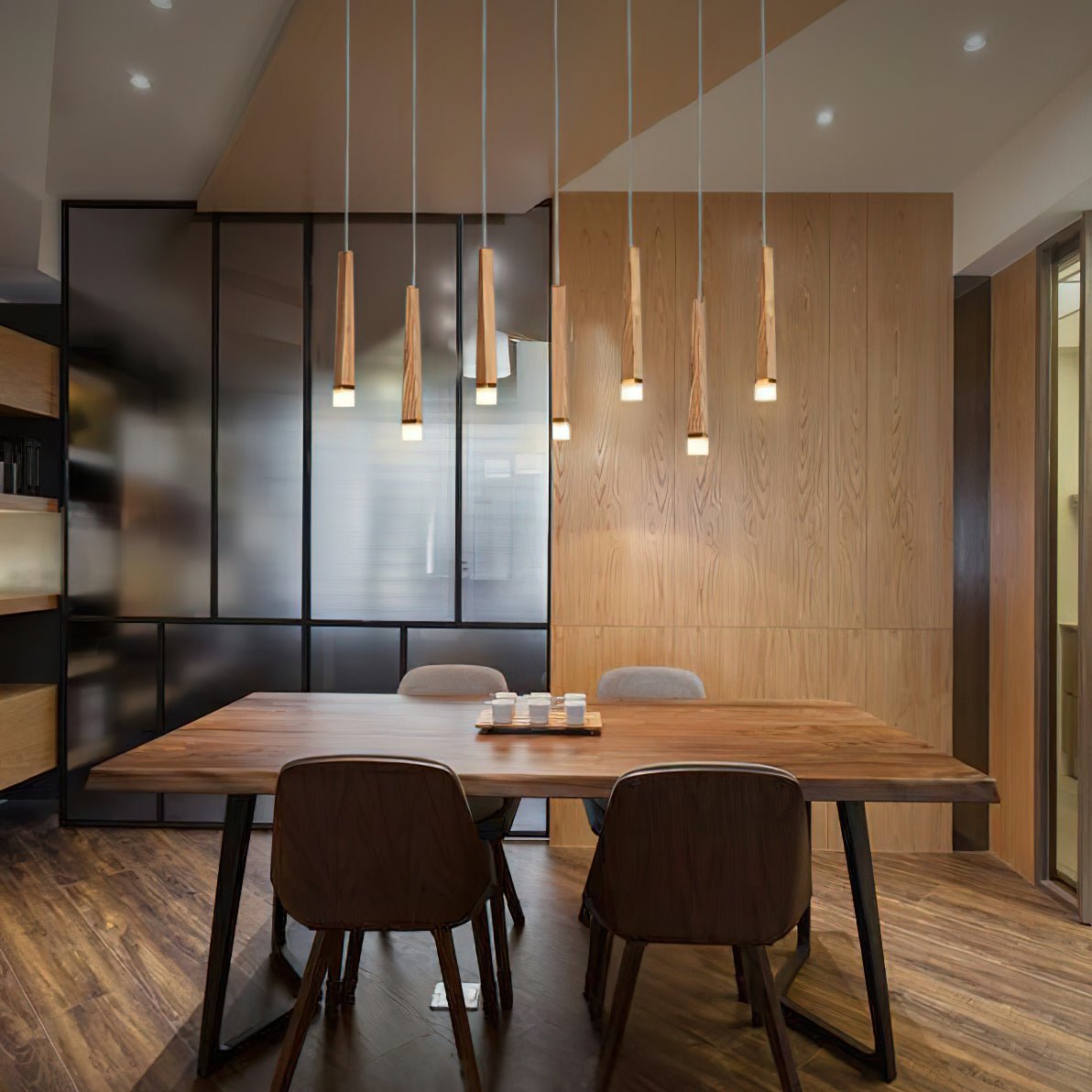 Firewood Stick Chandelier - Cueteks