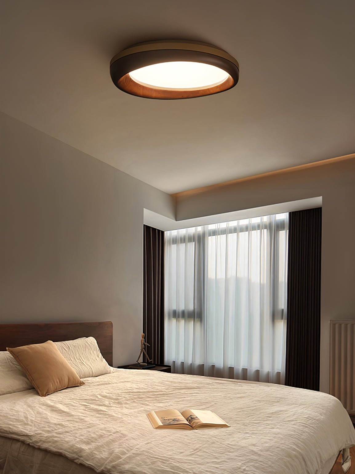 Zenova Wood Ceiling Light - Cueteks