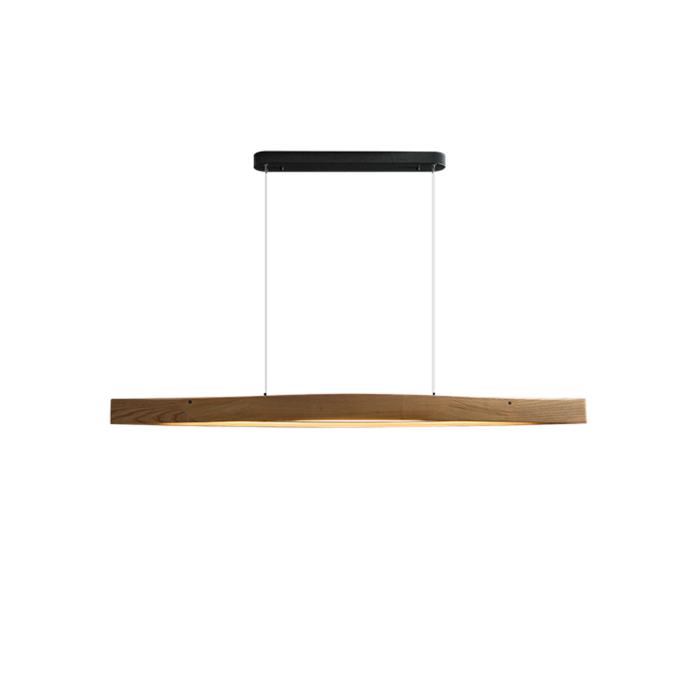 Horizon Linear Wood Pendant Lamp - Cueteks