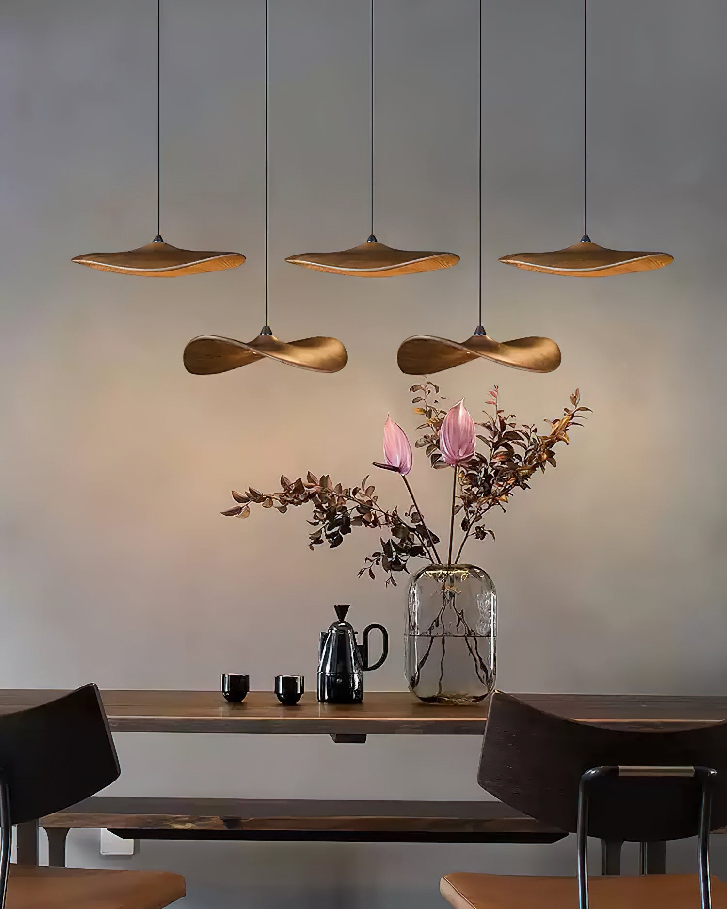 Empty Leaf Chandelier - Cueteks