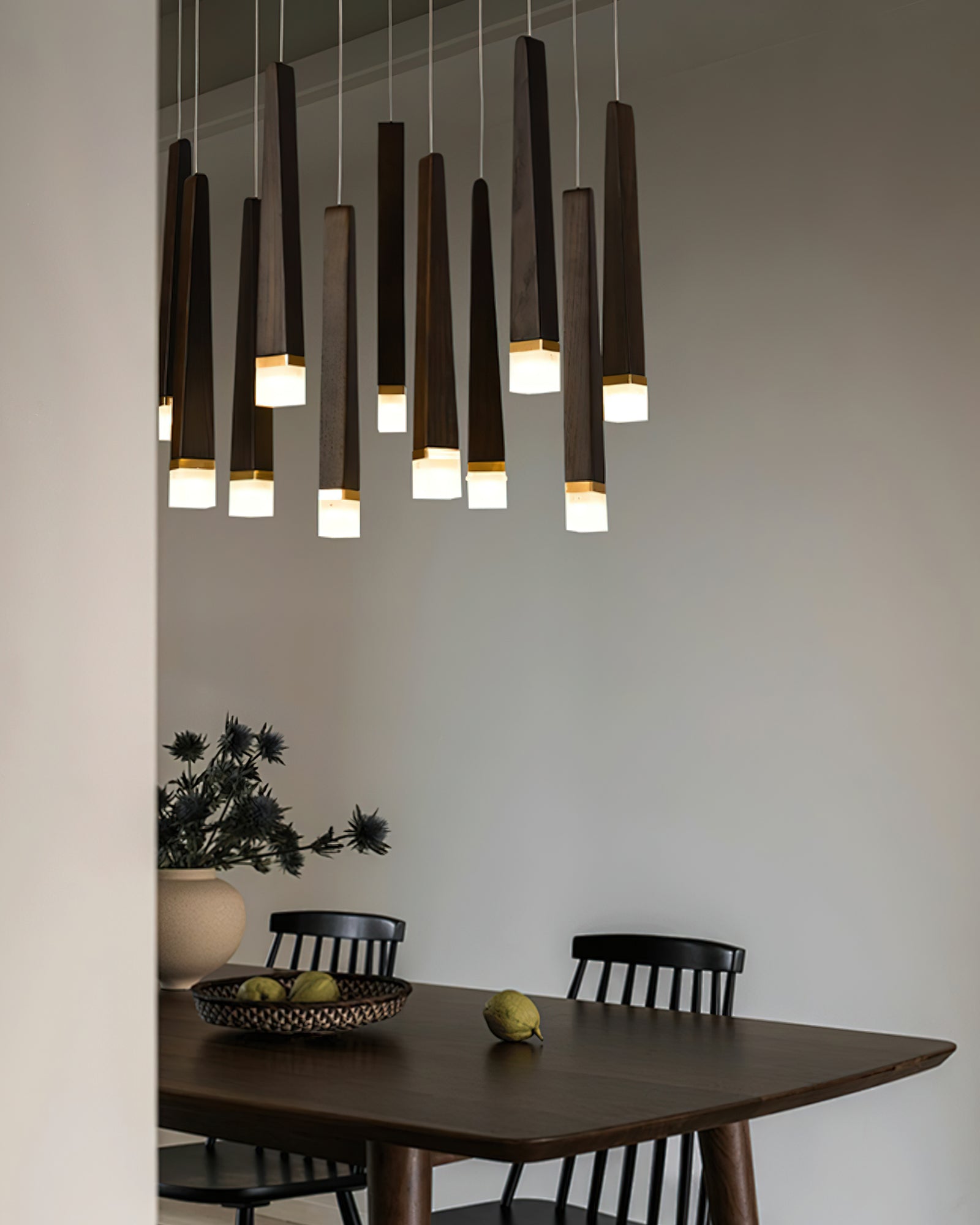 Firewood Stick Chandelier - Cueteks