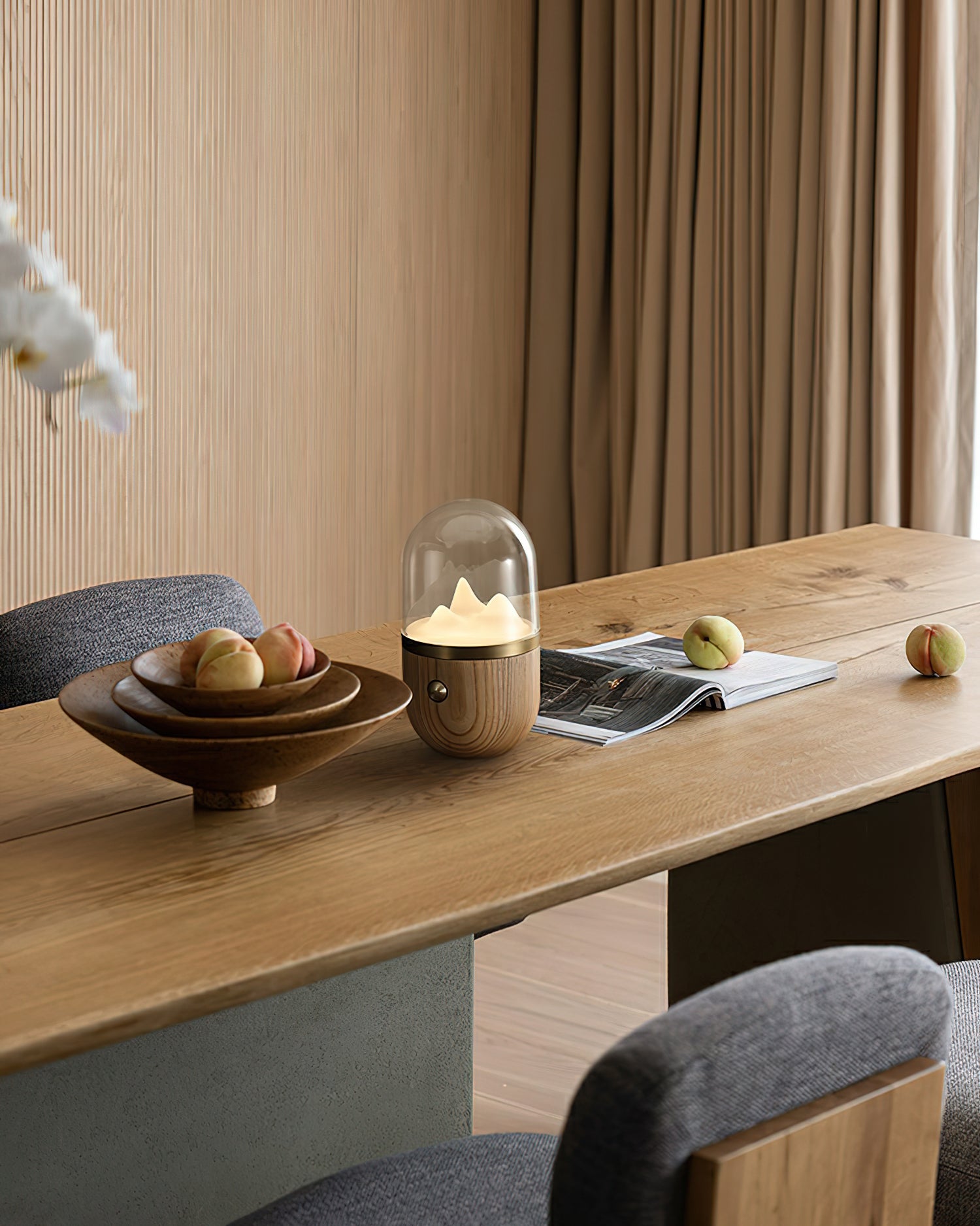 Mountain Peak Night Table Lamp - Cueteks