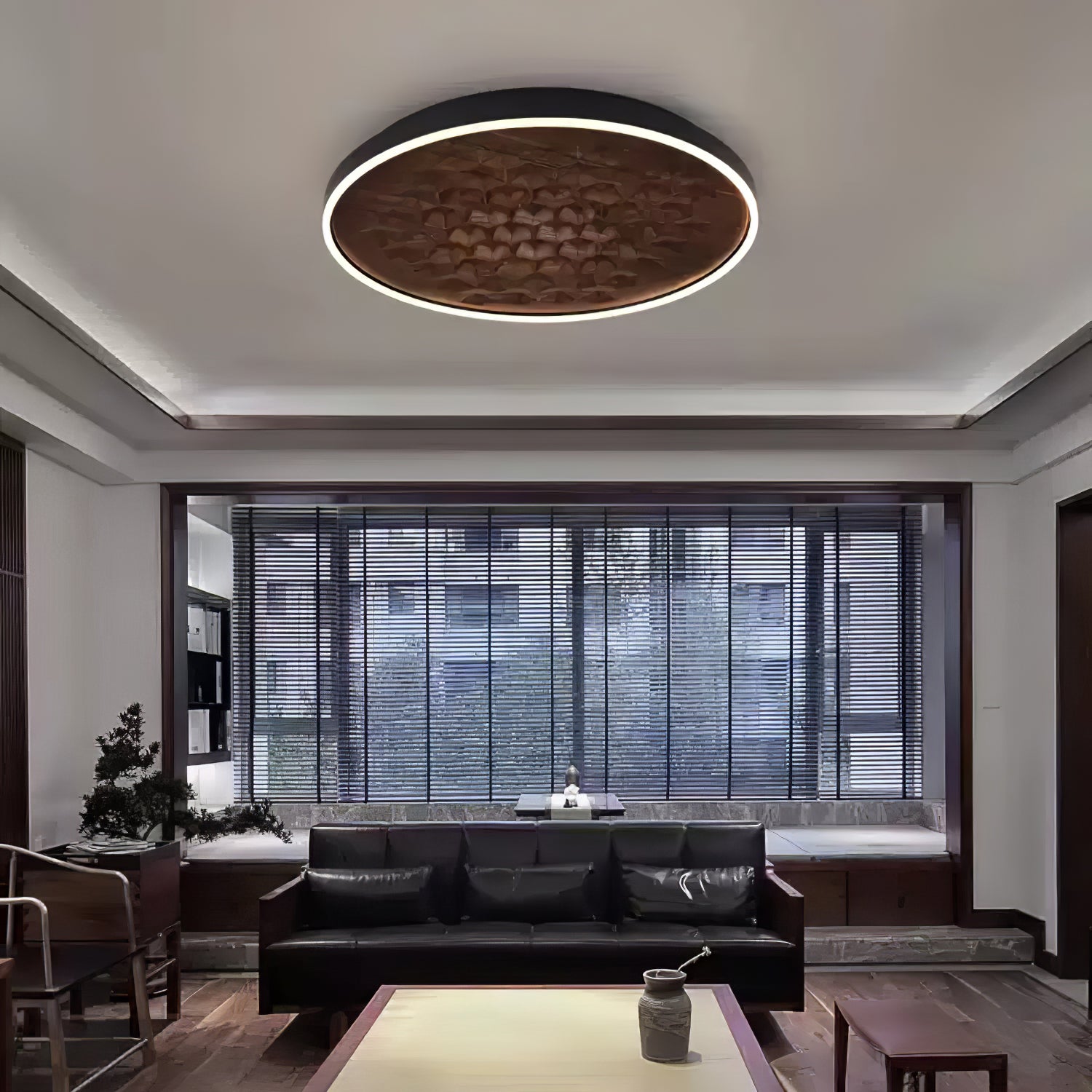 Heartwood Ceiling Lamp - Cueteks