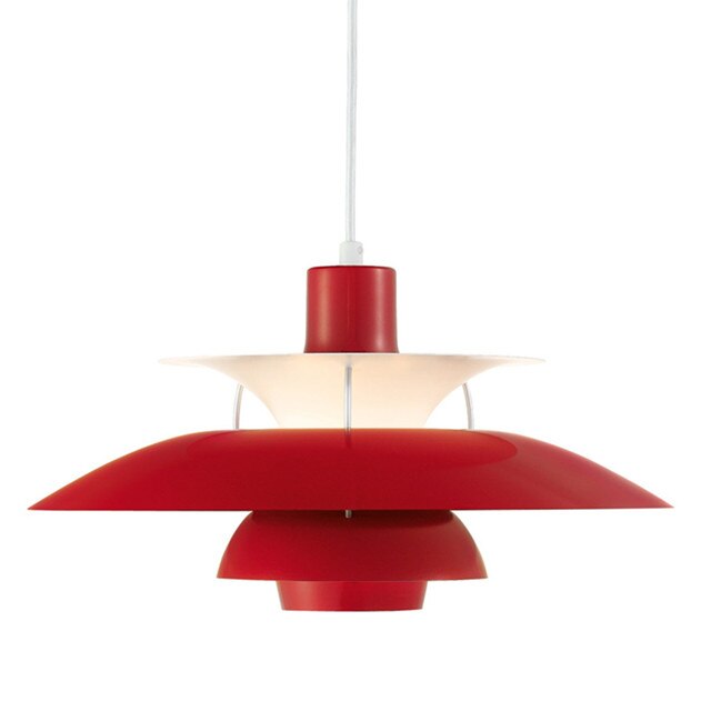 Moderne Macaron Regenschirm Pendelleuchte. Rauchviolett & Grau - Cueteks