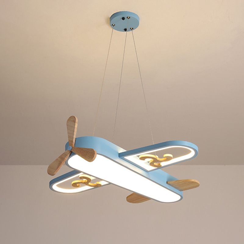 Minori Pendelleuchte Flugzeugform, 2 Farben, 55/67CM Lang - Cueteks