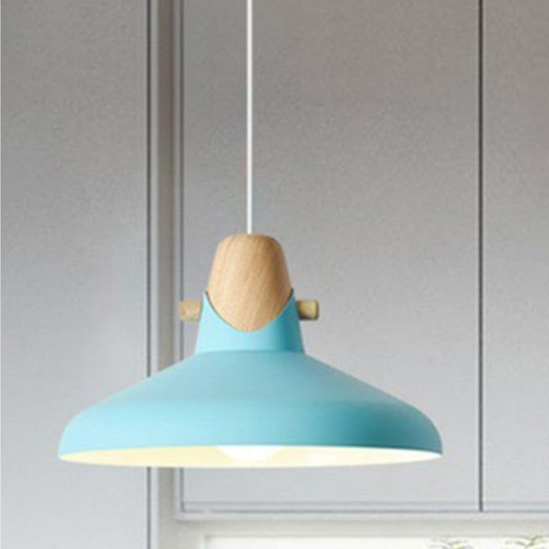 Morandi Pendelleuchte, Holz & Acryl, 5 Farben, 15/33CM Lang - Cueteks