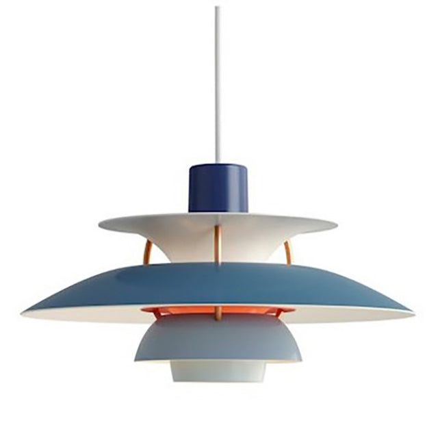 Moderne Macaron Regenschirm Pendelleuchte. Rauchviolett & Grau - Cueteks