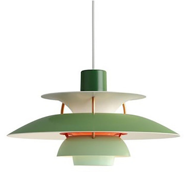 Moderne Macaron Regenschirm Pendelleuchte. Rauchviolett & Grau - Cueteks