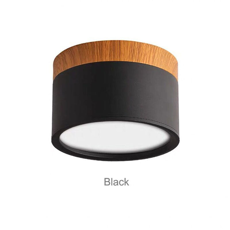 Moderne LED-Downlights Makrone Deckenleuchte, Grün&Weiß - Cueteks