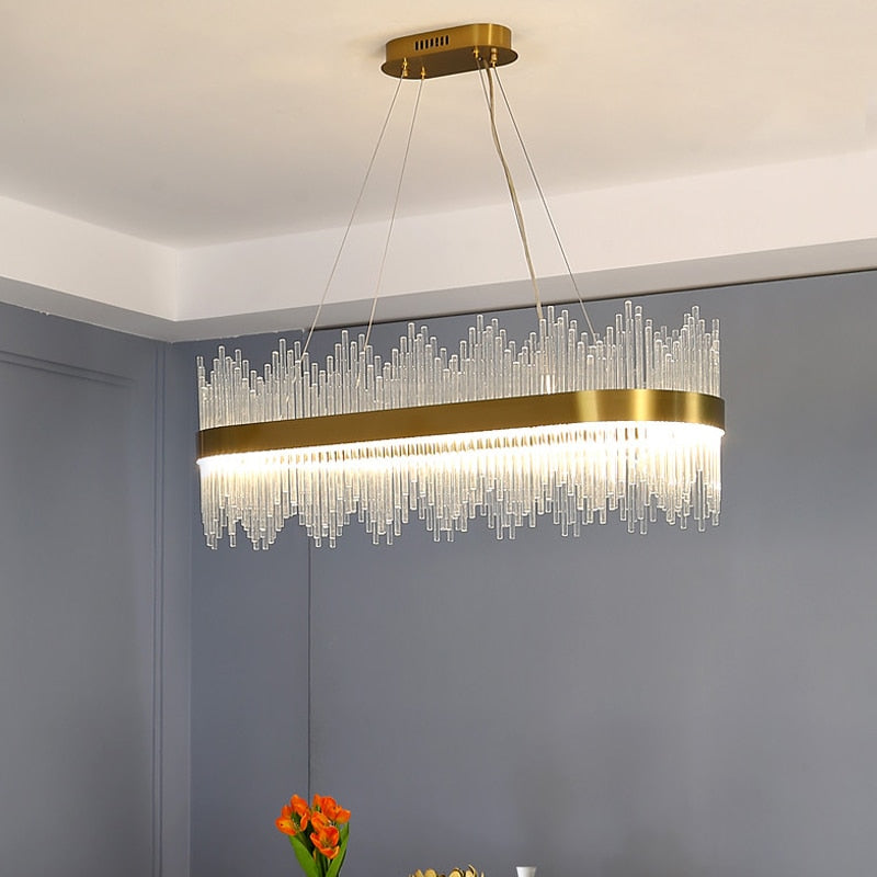 Marilyn Moderne Luxuriöse Kristall Kronleuchter, ∅50CM - Cueteks
