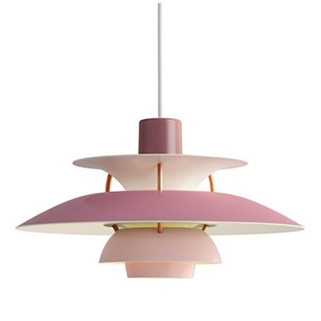 Moderne Macaron Regenschirm Pendelleuchte. Rauchviolett & Grau - Cueteks