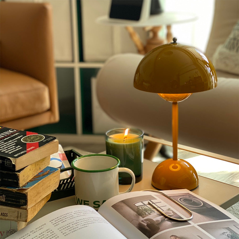 Modern Flowerpot Table Lamp For Living Room - Cueteks