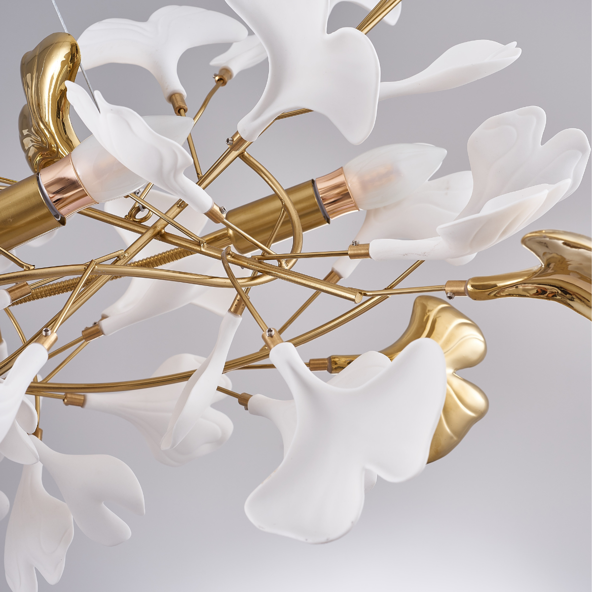 Olivia Kronleuchter Art Déco-Designs für Foyer, ∅60CM - Cueteks