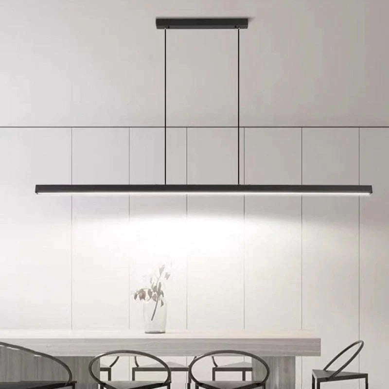 Edge Moderne einfache lineare LED Pendelleuchte, L 80/150CM - Cueteks