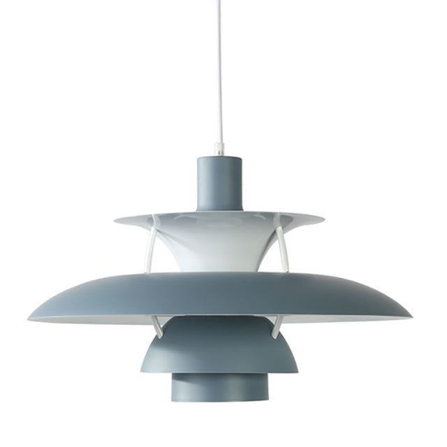 Moderne Macaron Regenschirm Pendelleuchte. Rauchviolett & Grau - Cueteks