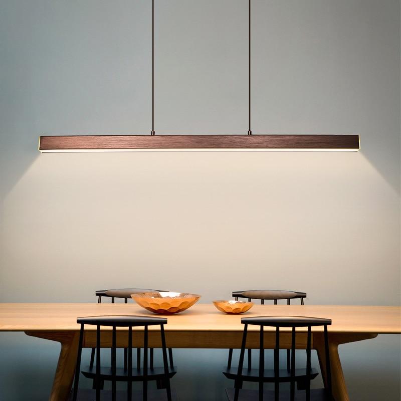 Edge Moderne einfache lineare LED Pendelleuchte, L 80/150CM - Cueteks