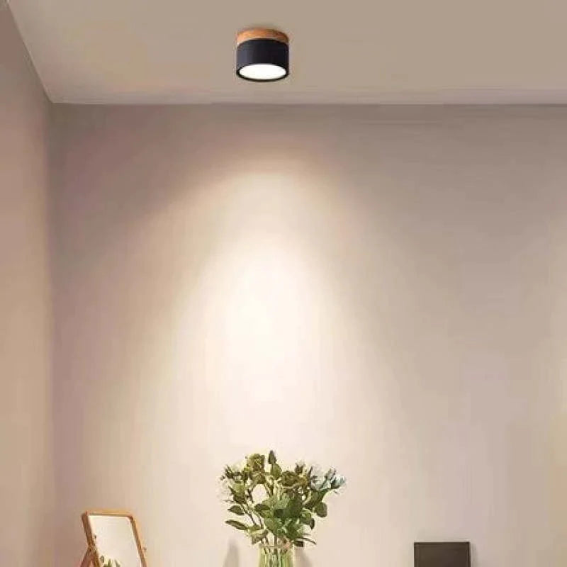 Moderne LED-Downlights Makrone Deckenleuchte, Grün&Weiß - Cueteks