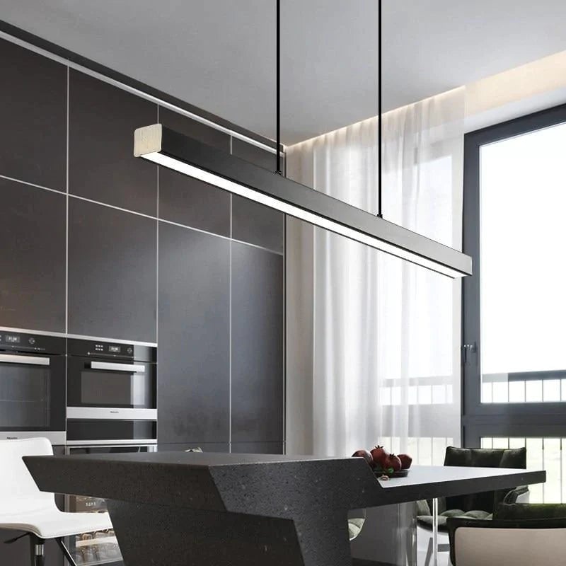 Edge Moderne einfache lineare LED Pendelleuchte, L 80/150CM - Cueteks