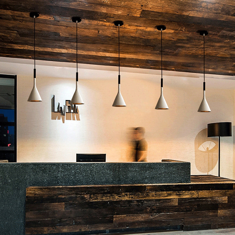 Morandi Nordische Moderne LED Pendelleuchte, Schwarz - Cueteks
