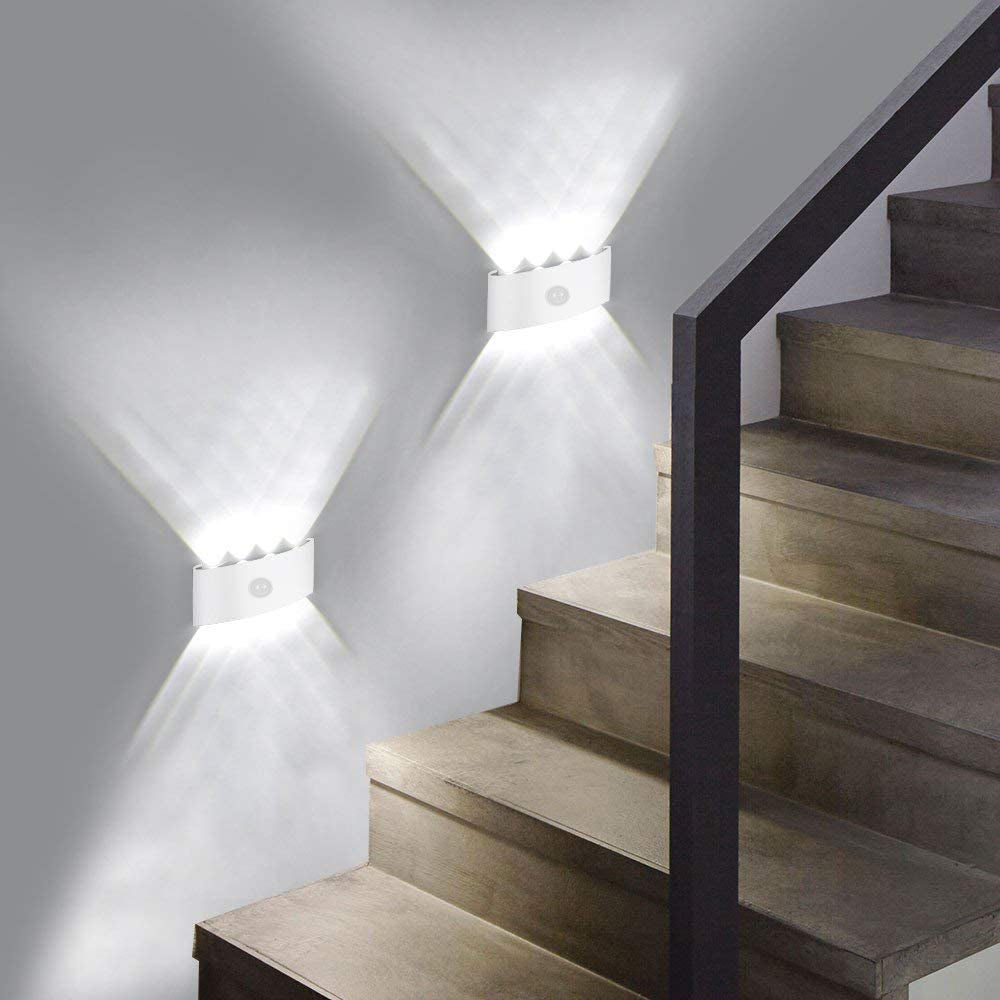 Orr Außenwandleuchte, Mensch- und Lichtsteuerungsschalter, 2 Farben - Cueteks