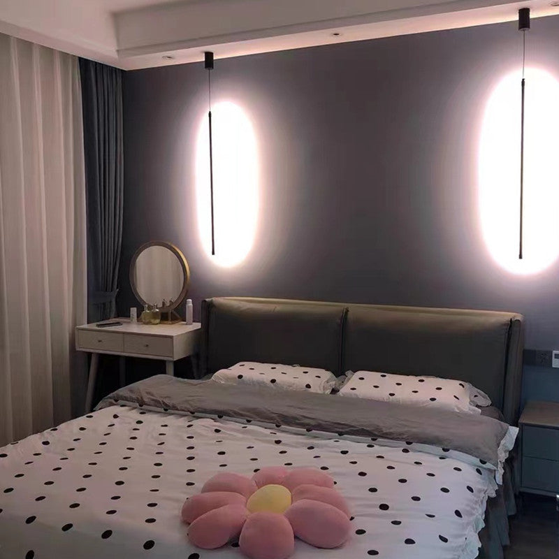 Edge Moderne Nachttischlampe LED Pendelleuchten, L 80CM - Cueteks