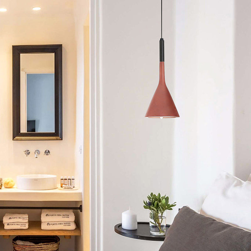 Morandi Nordische Moderne LED Pendelleuchte, Schwarz - Cueteks