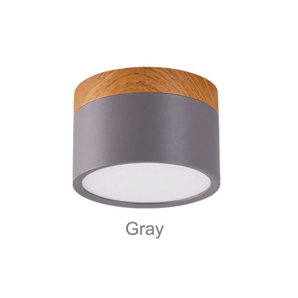 Moderne LED-Downlights Makrone Deckenleuchte, Grün&Weiß - Cueteks