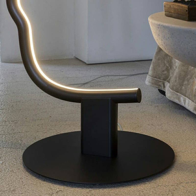 Postmoderne LED-Stehlampe mit menschlichem Gesicht, L170CM - Cueteks