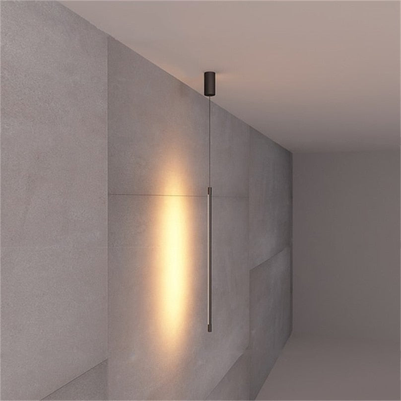 Edge Moderne Nachttischlampe LED Pendelleuchten, L 80CM - Cueteks