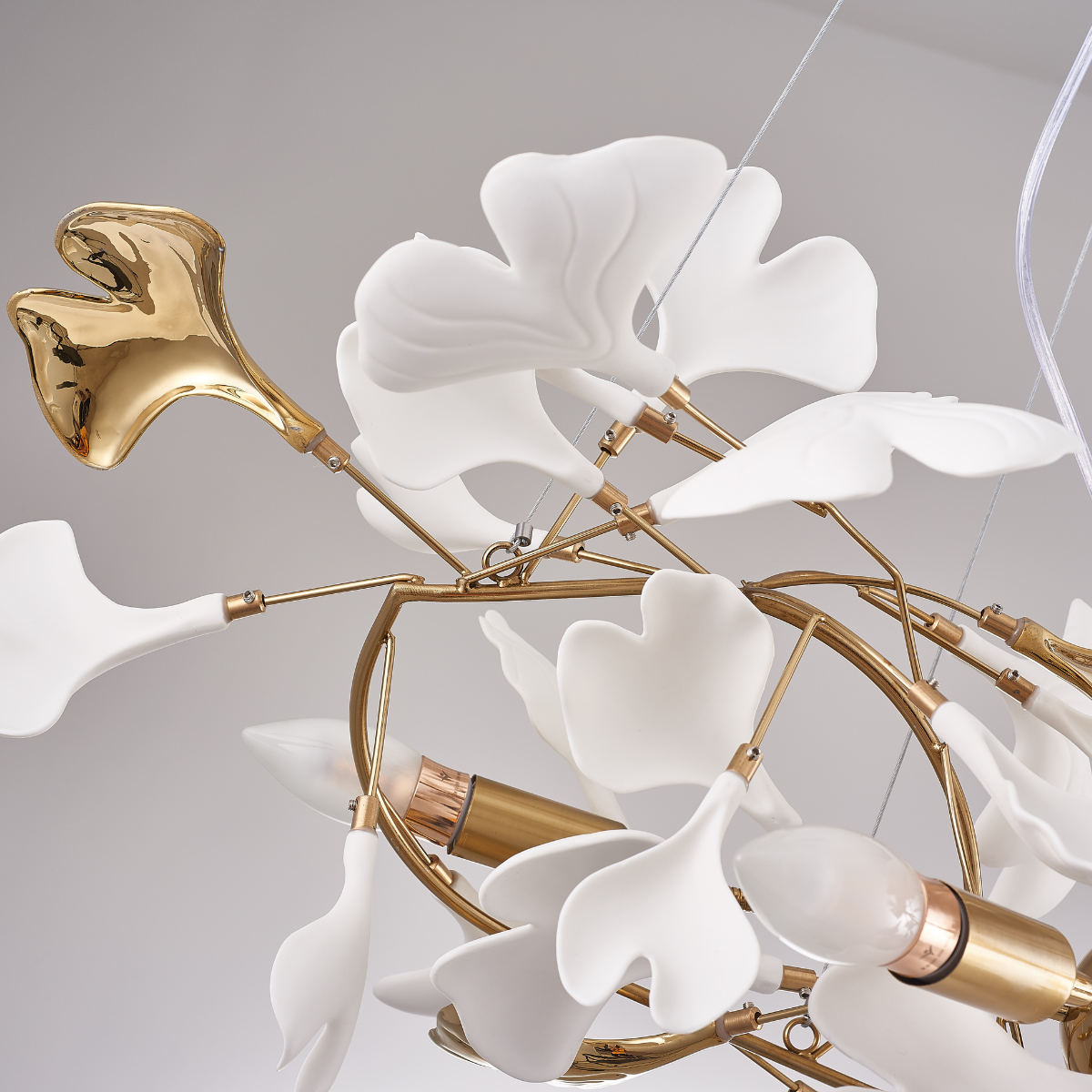 Olivia Kronleuchter Art Déco-Designs für Foyer, ∅60CM - Cueteks