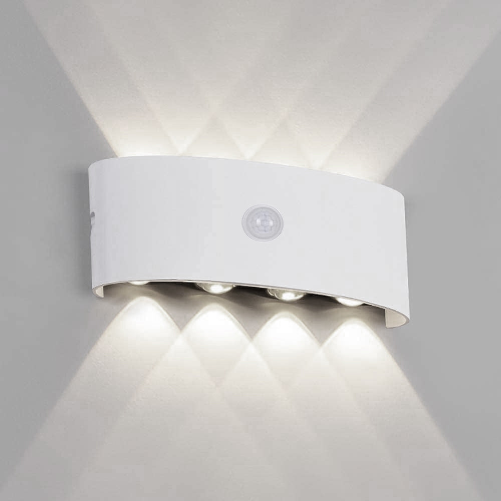 Orr Außenwandleuchte, Mensch- und Lichtsteuerungsschalter, 2 Farben - Cueteks