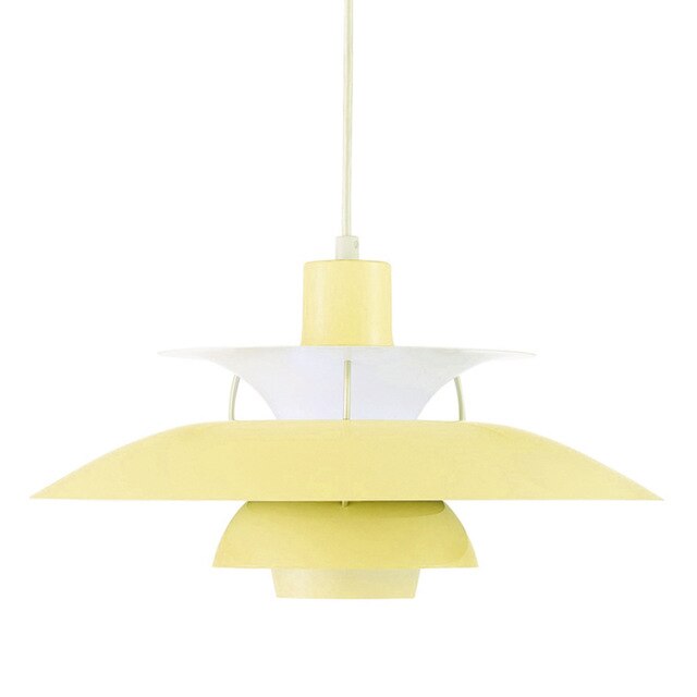 Moderne Macaron Regenschirm Pendelleuchte. Rauchviolett & Grau - Cueteks