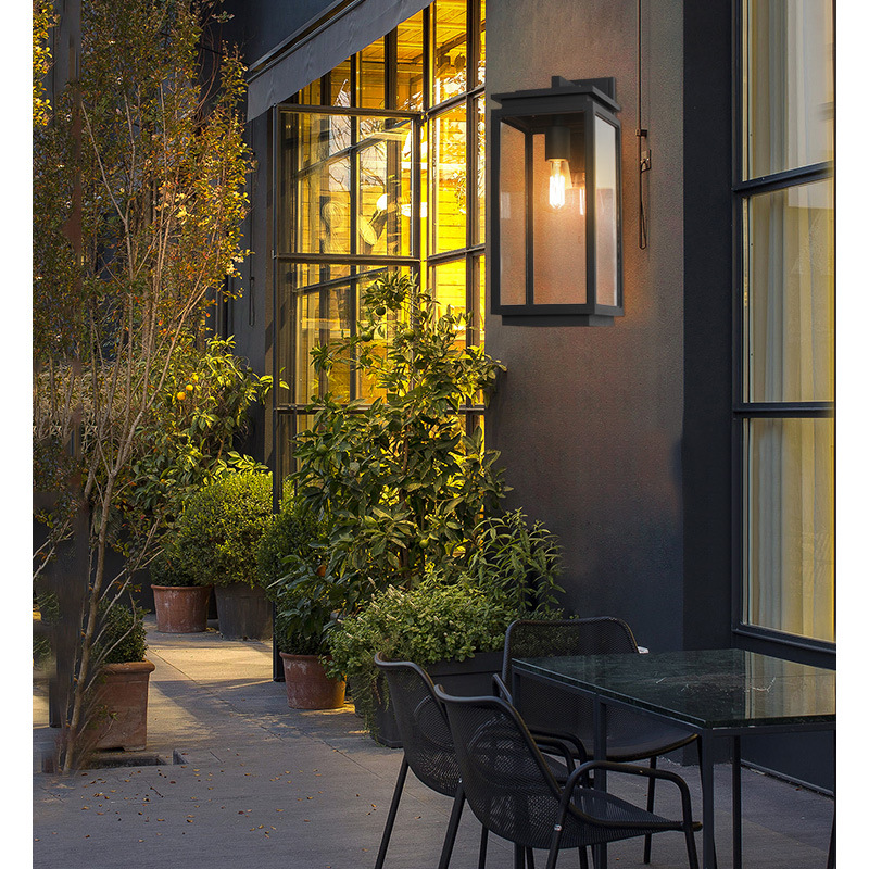 Orr Rectangular Outdoor Wall Light, 35/43/51CM Long - Cueteks